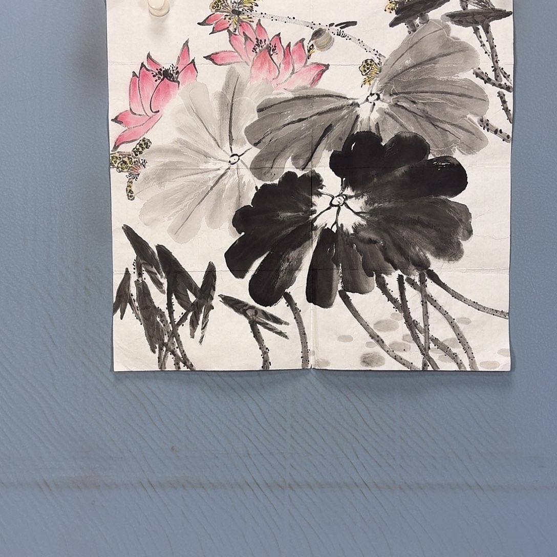 国画1237 牡丹一如您的脸颊