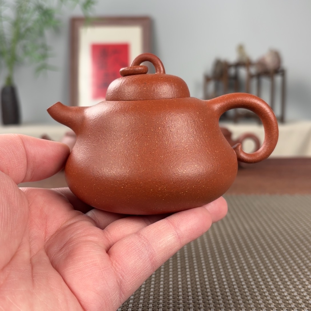 紫砂茶壶黄龙山原矿紫砂壶