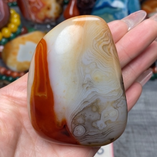 玛瑙/玉髓珠宝奇石未镶嵌杨*