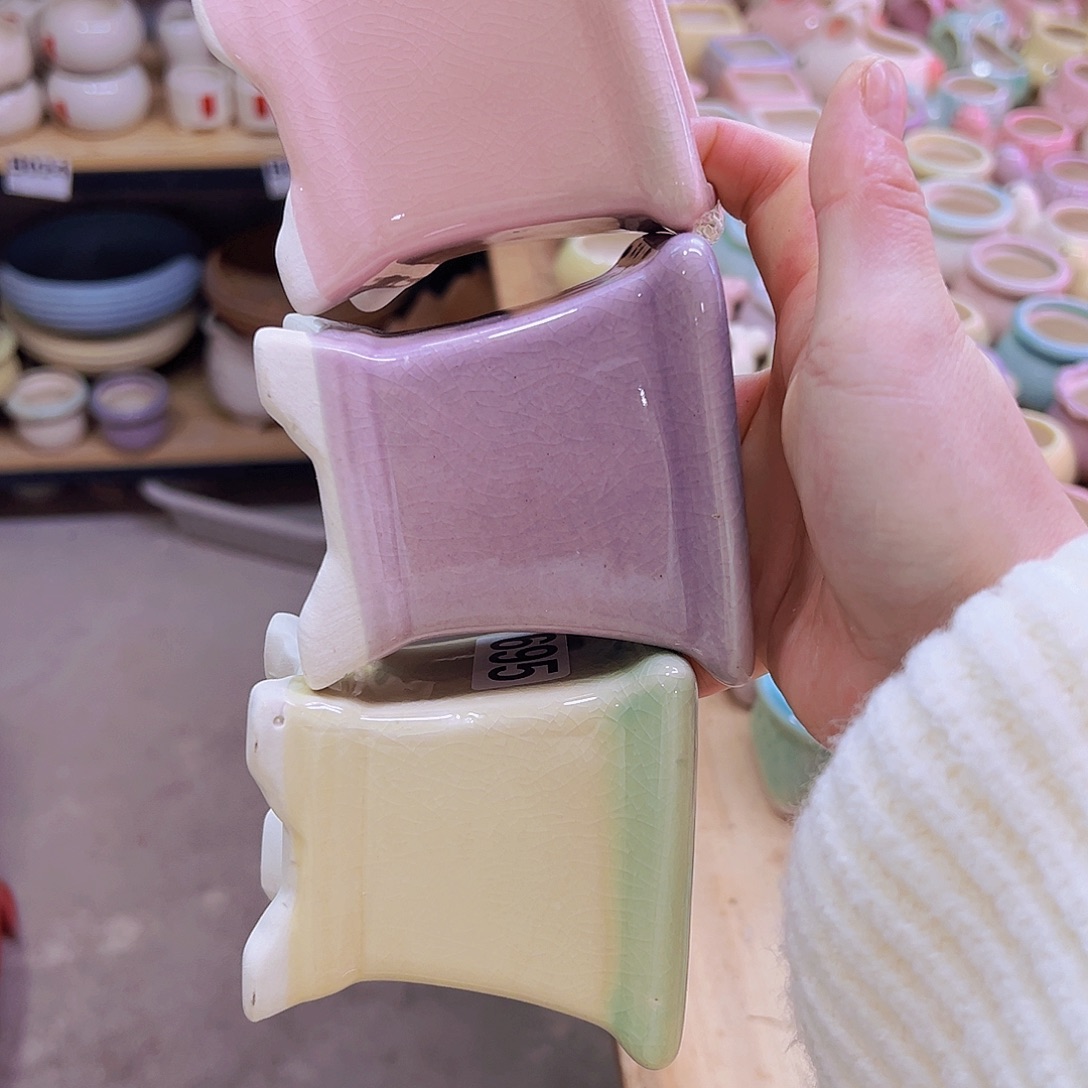 陶瓷花盆当场凑满12包邮