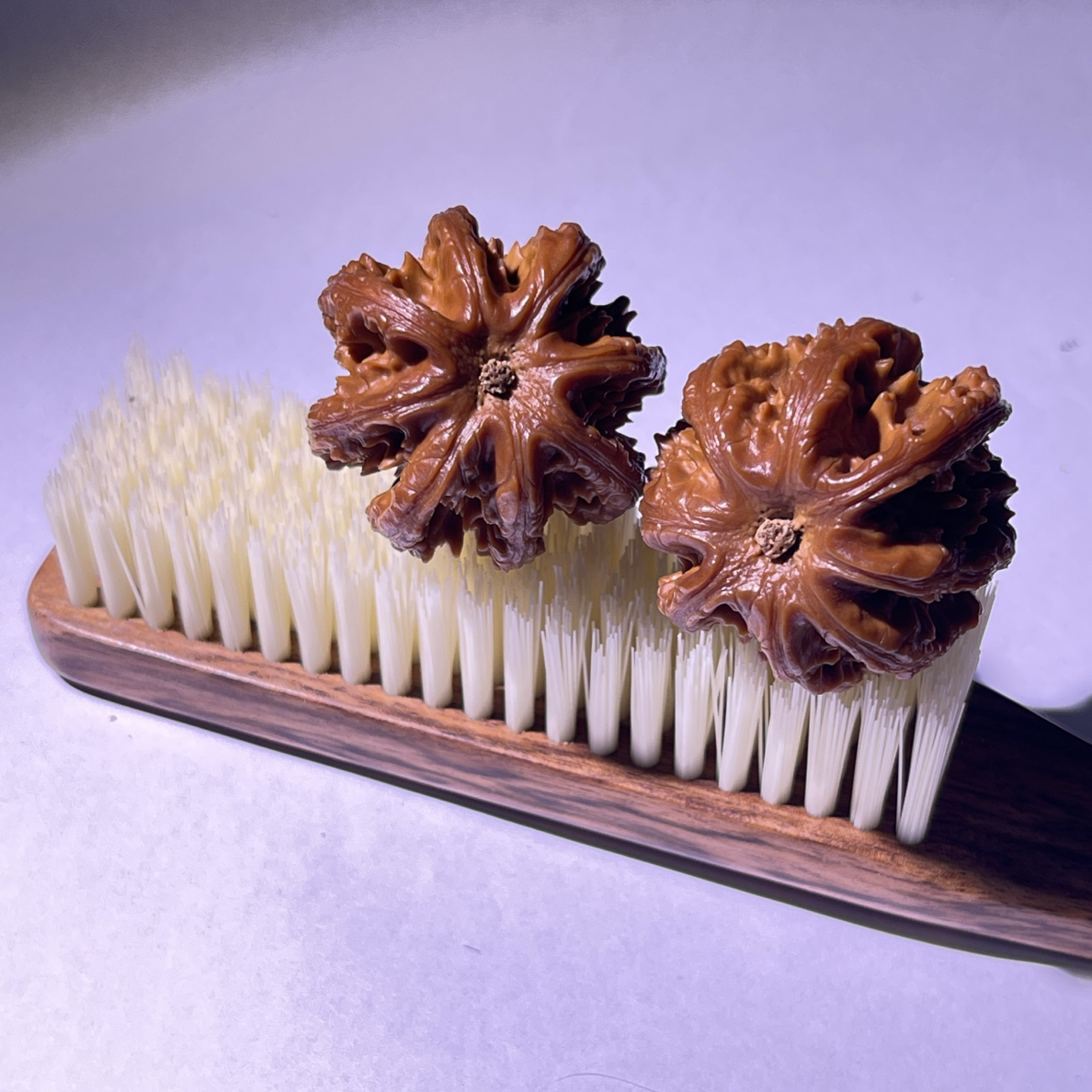 主播同款【志核】纳米刷文玩核桃专用手工绑线刷子包浆上色工具刷