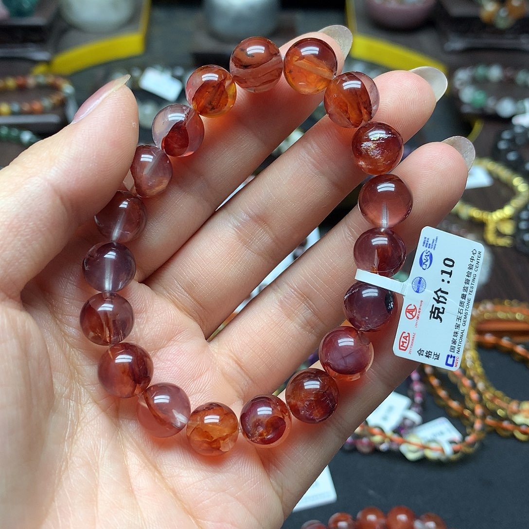 水晶未镶嵌手链手链