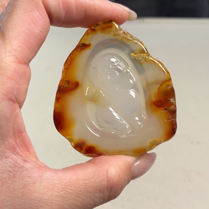 玛瑙/玉髓未镶嵌吊坠(不含链)