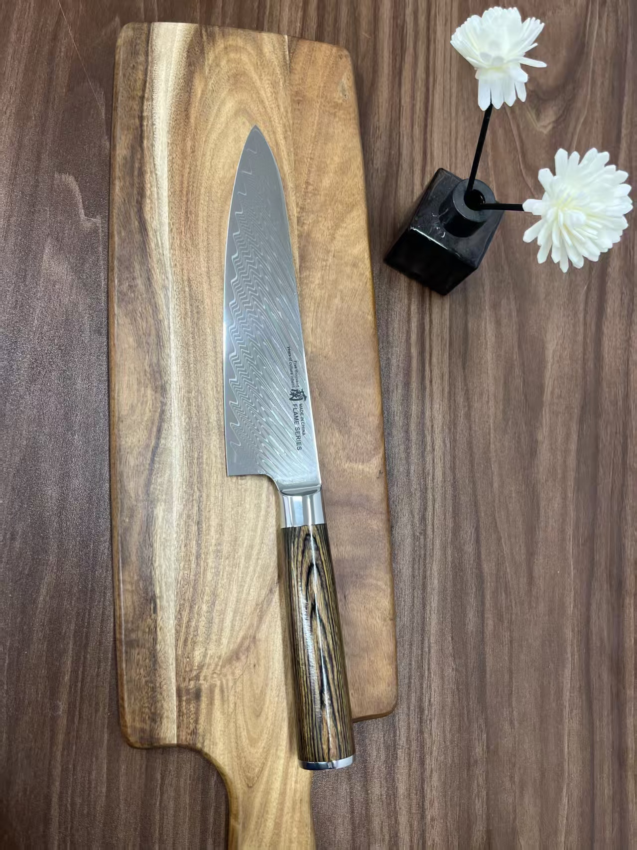 蘭 厨房家用商用纯切西式主厨刀