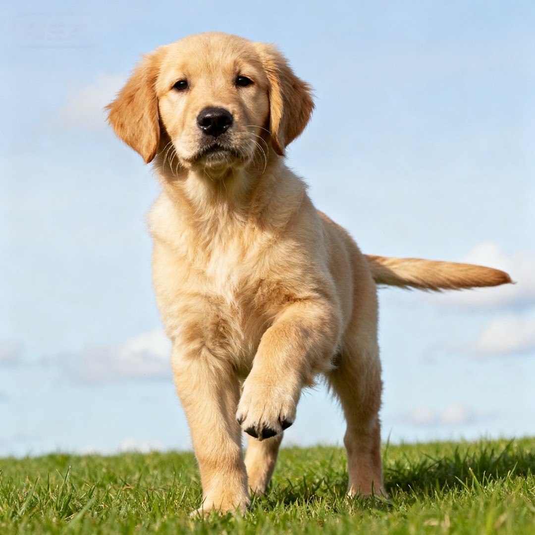 金毛幼犬犬猎犬宠物狗聪明温顺超萌大骨架护院健康沙滩金狗狗护主