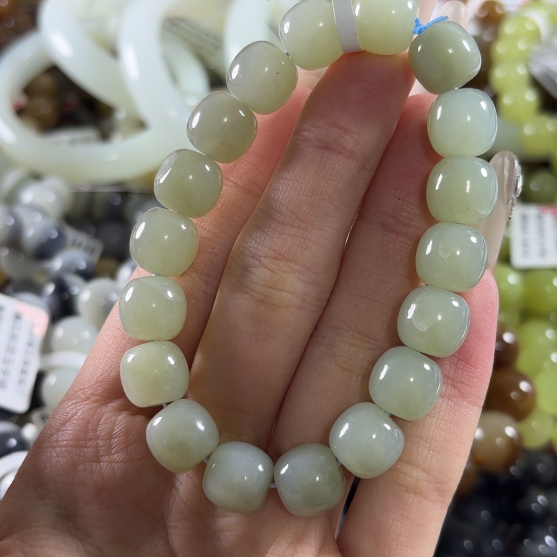 和田玉未镶嵌手链301