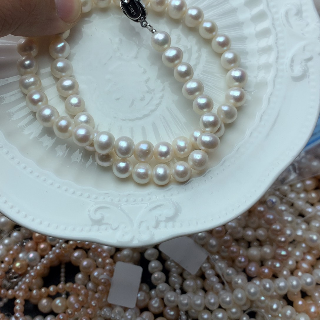 淡水珍珠7-8未镶嵌d118项链