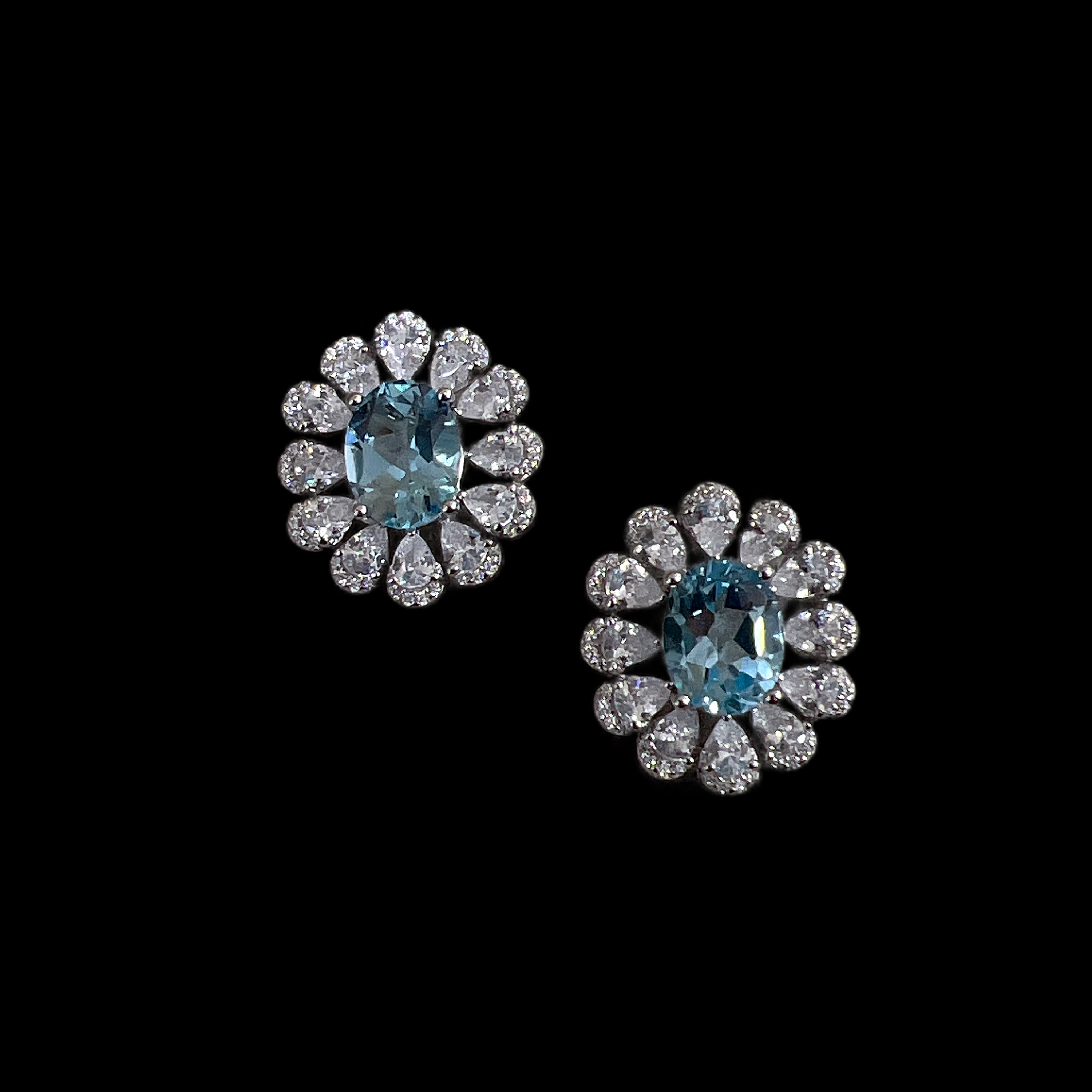 0289-托帕石耳钉孤品