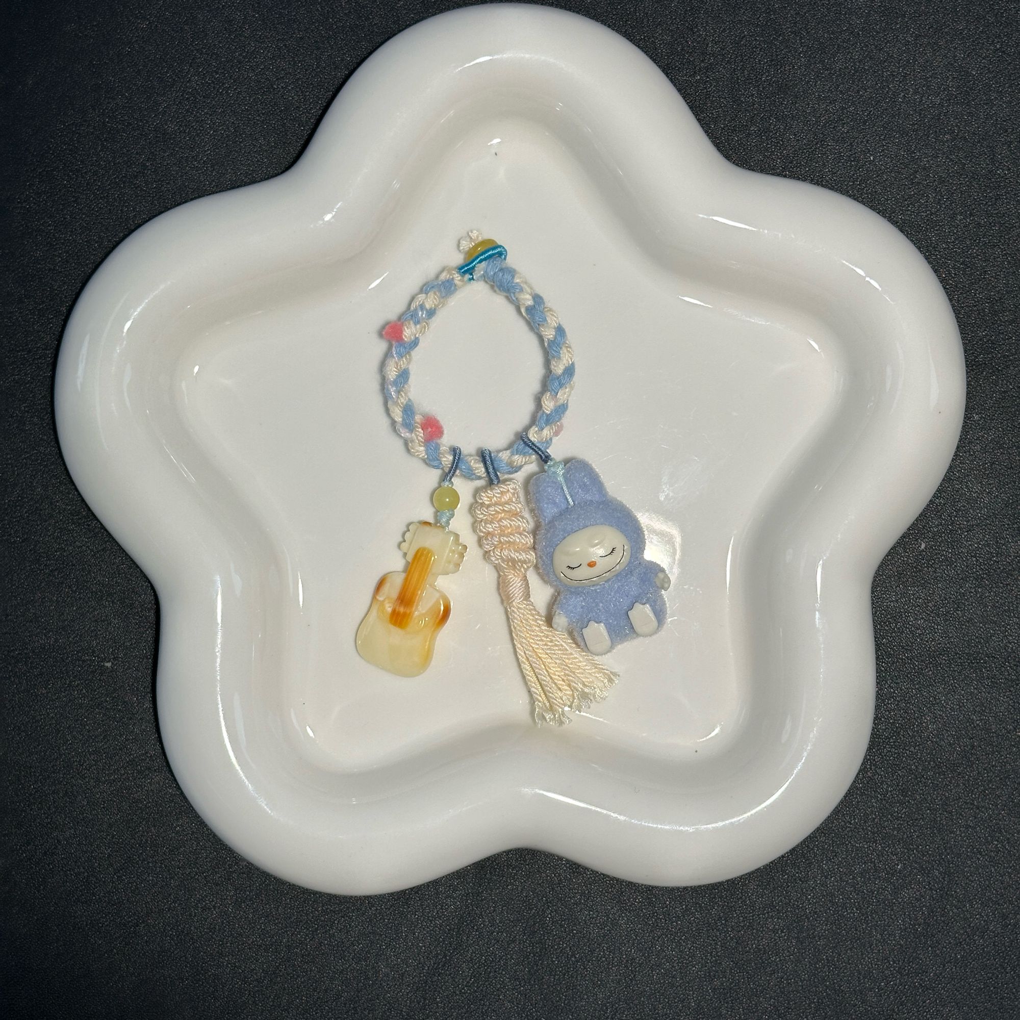 （款式参考）蜜蜡小熊珠串手工编绳系列设计款主石可挑款——60