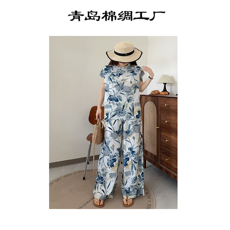 【千金时锦】25夏季新款国风旗袍三件套时尚套装-FC6209