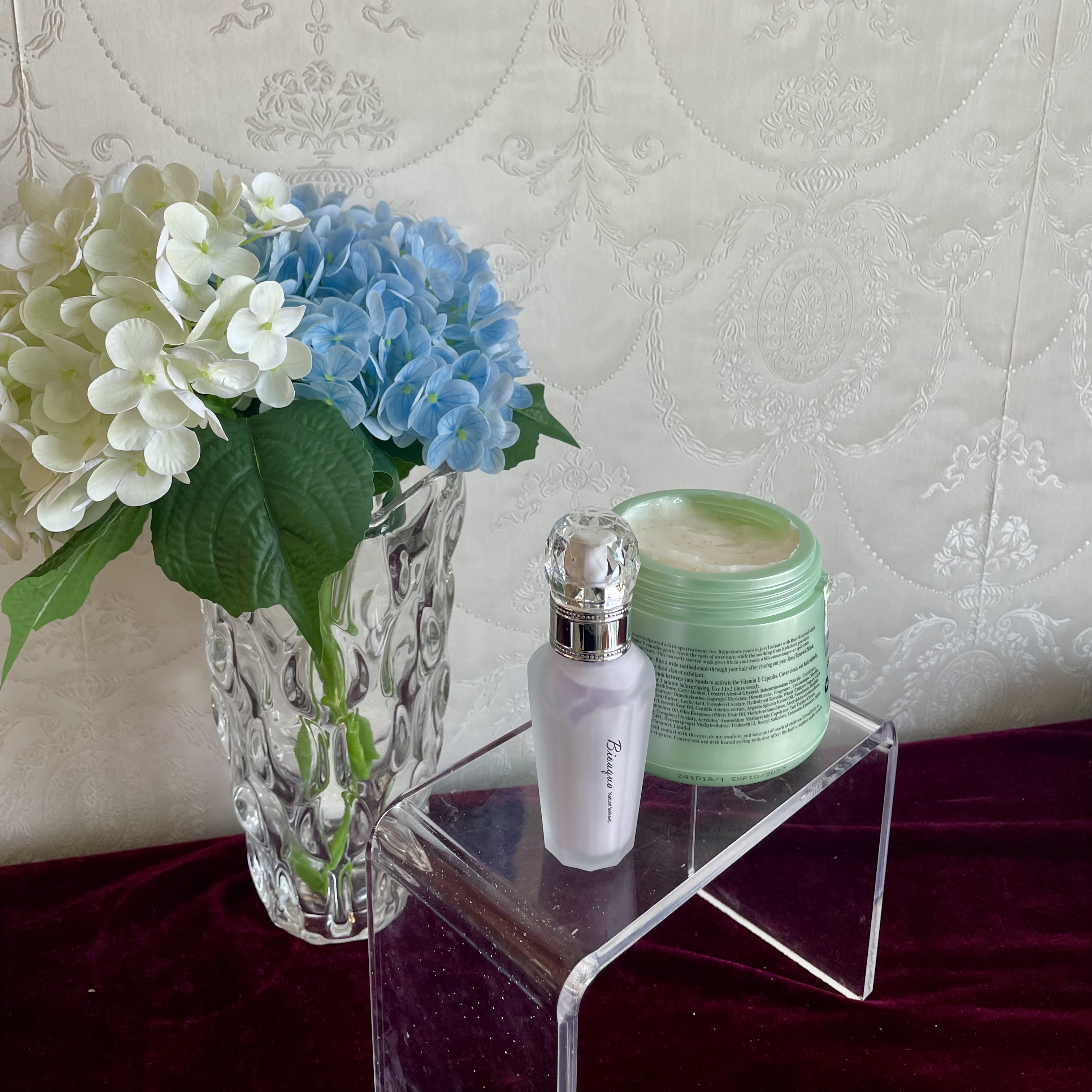 头发格格直播推荐修颜隔离乳滋润保湿包邮秋冬女神