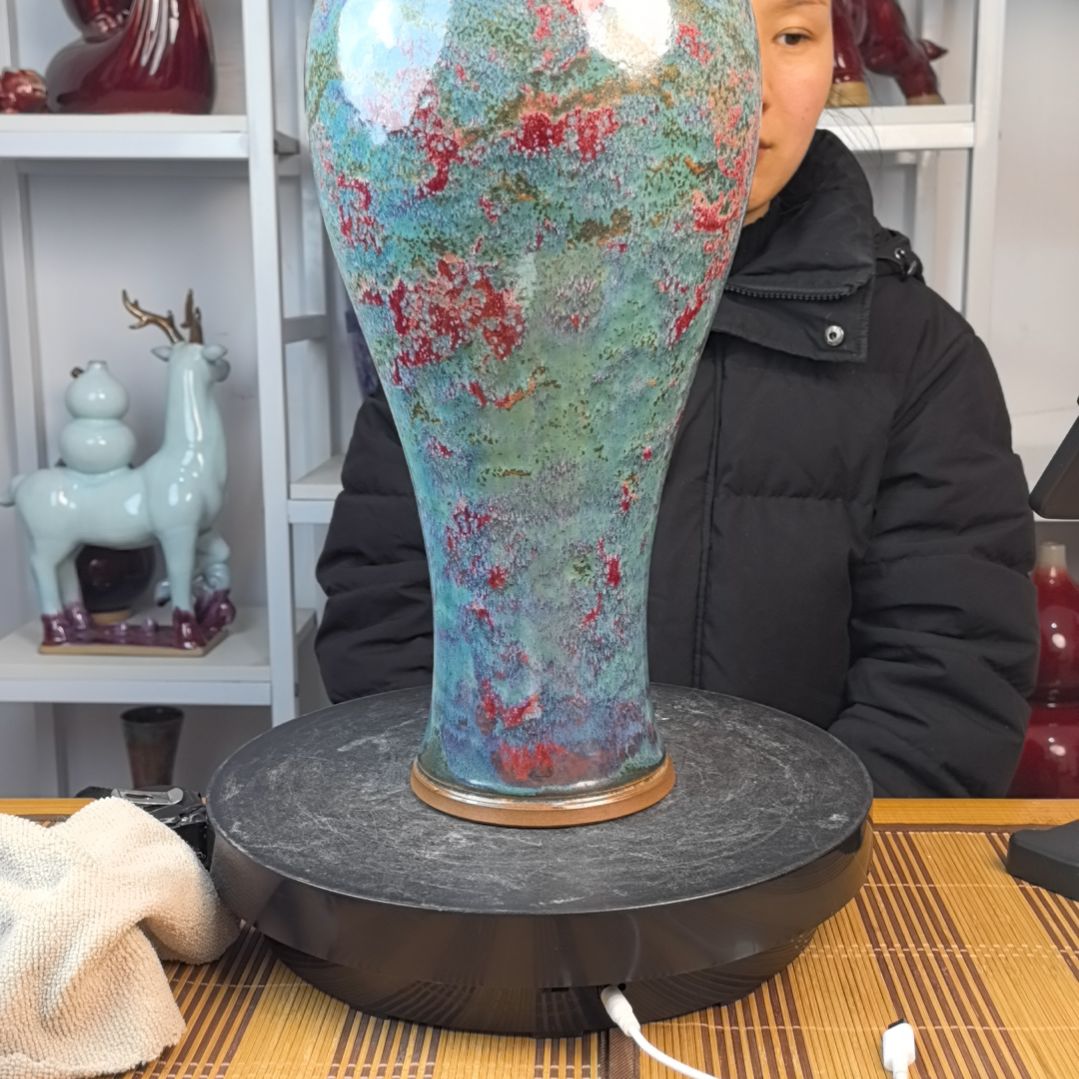 摆件钧瓷摆件神后镇钧瓷