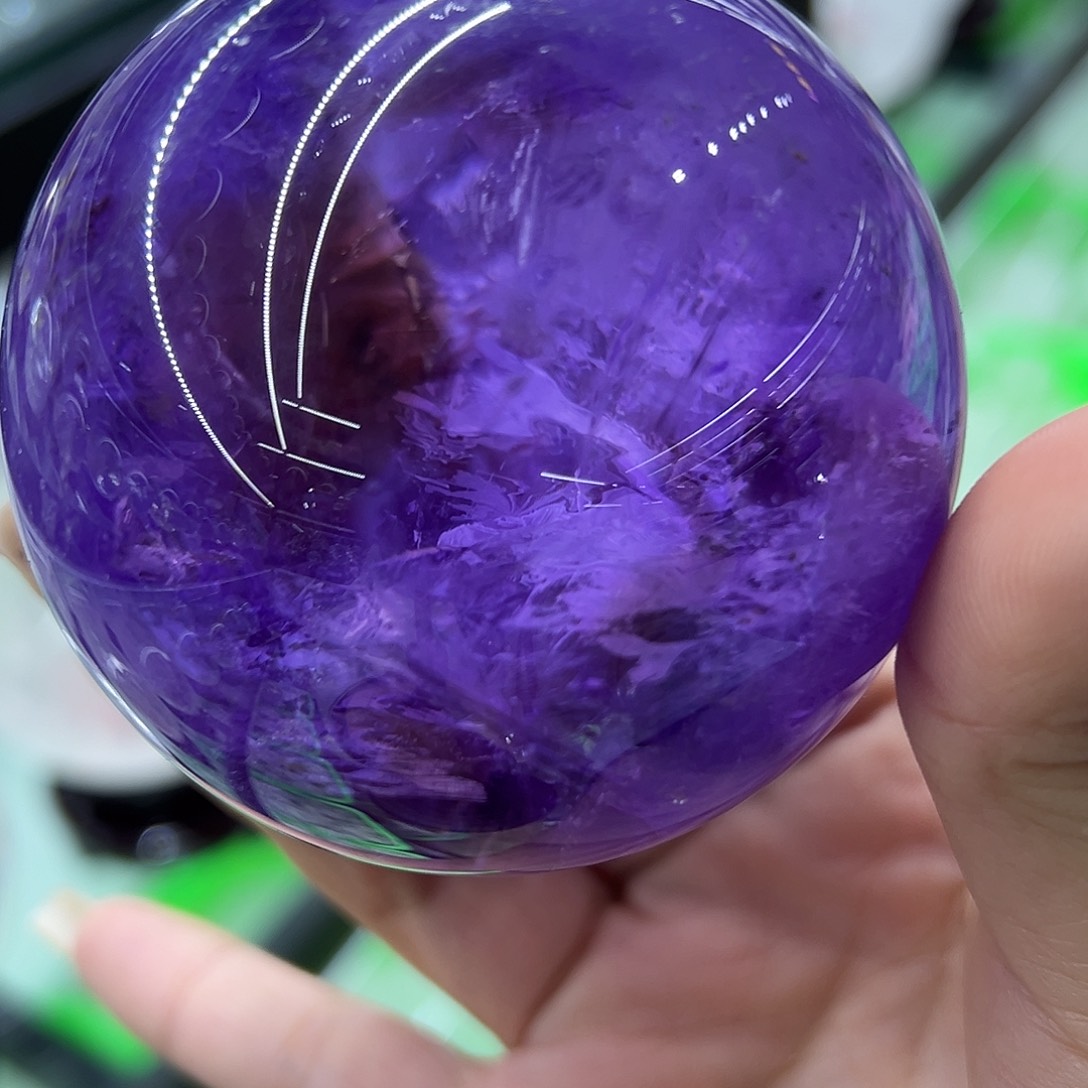 水晶水晶球摆件未镶嵌