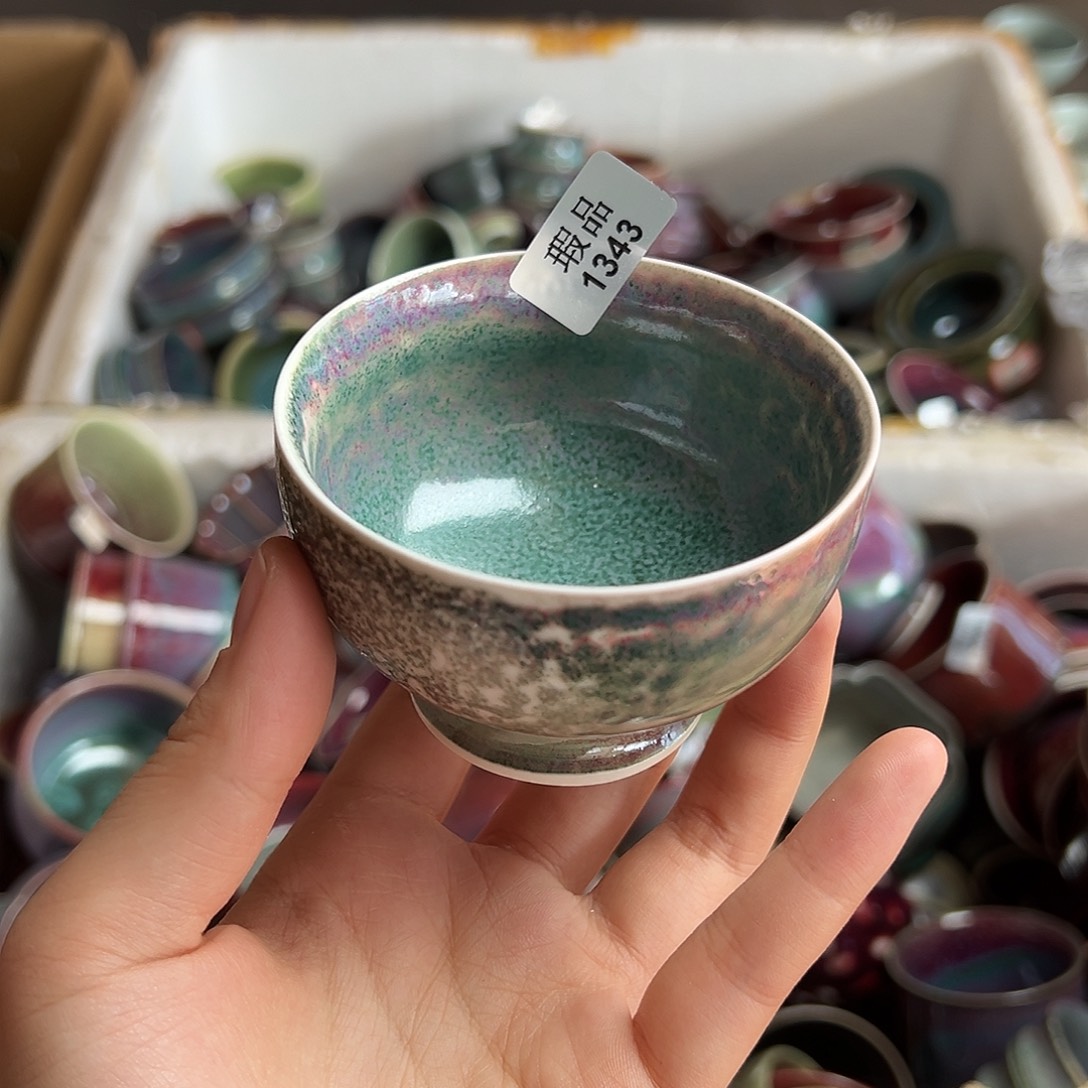 陶摆件窑口自销原矿钧瓷