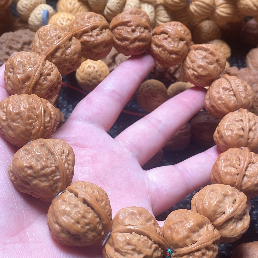 文玩核桃手串顺**水蛤蟆头