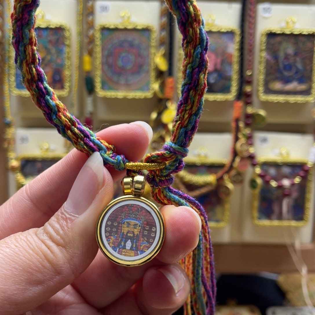 吊坠唐卡一步到位一步到另