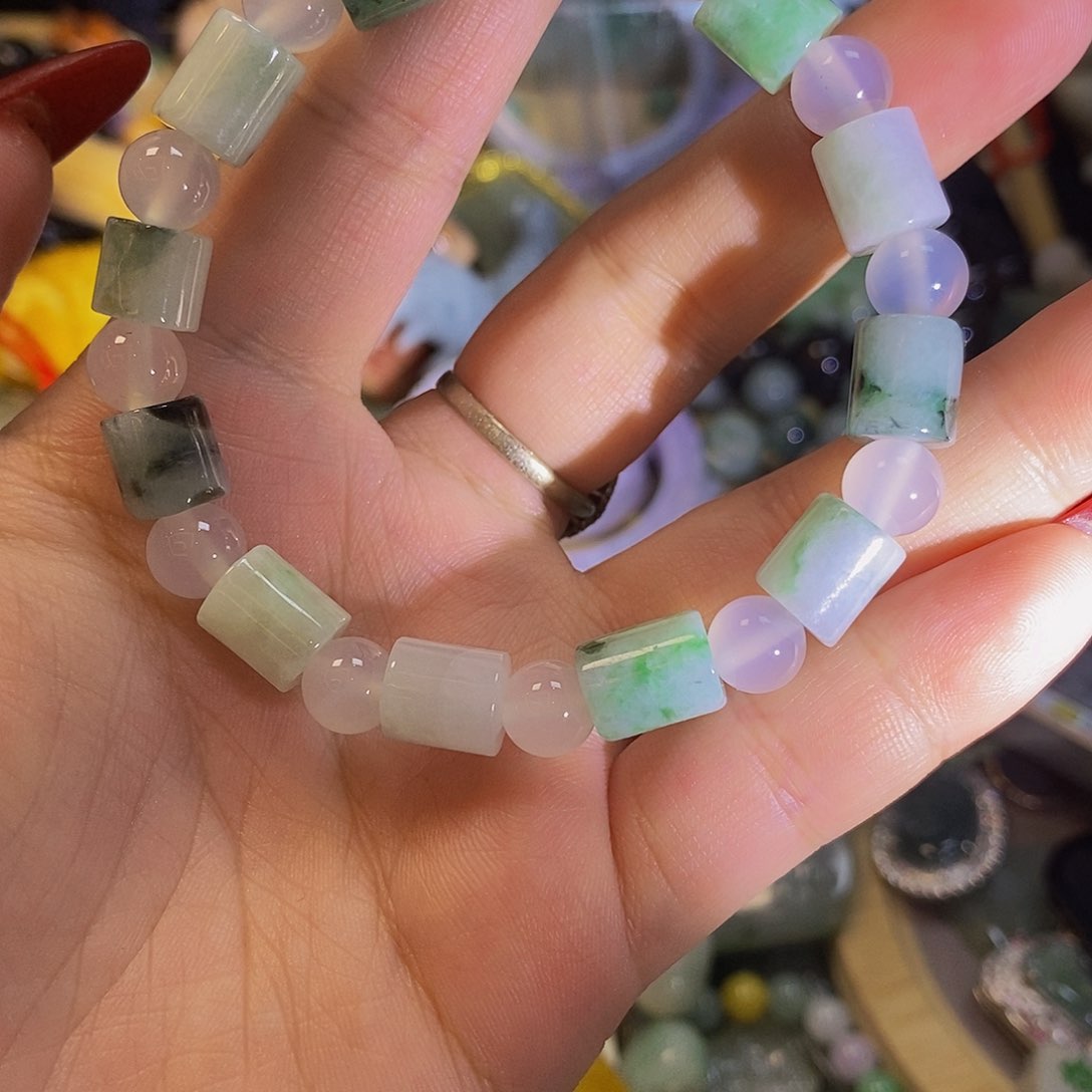 散珠翡翠天然翡翠