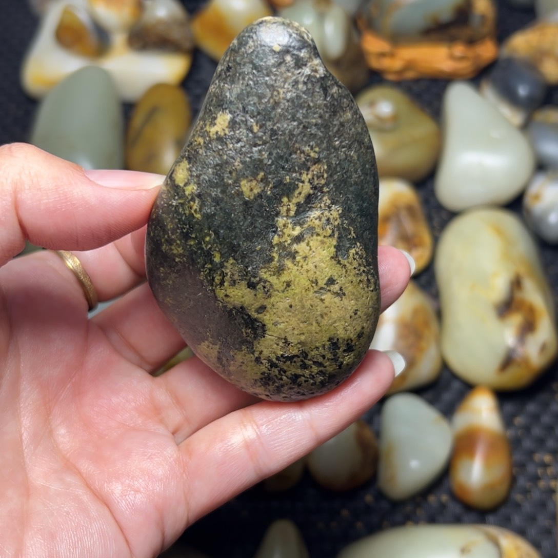 和田玉未镶嵌挂件7