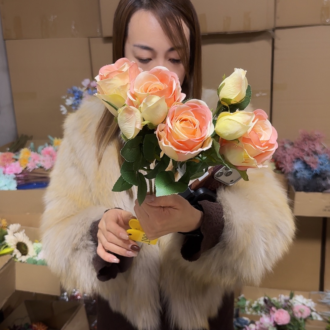 196号「闪购」仿真花，公主请下单