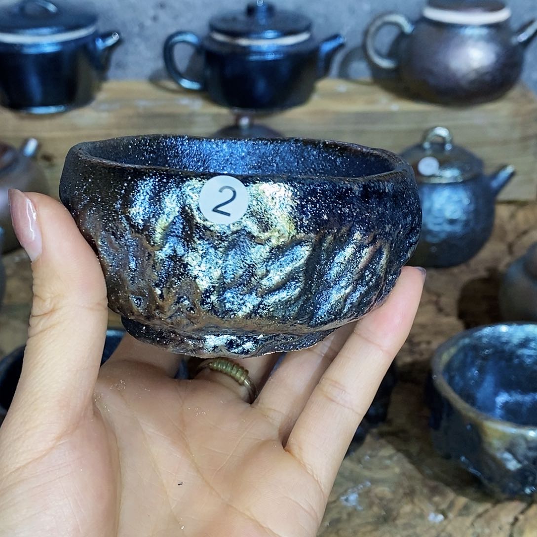杯潘云南建水紫陶柴烧