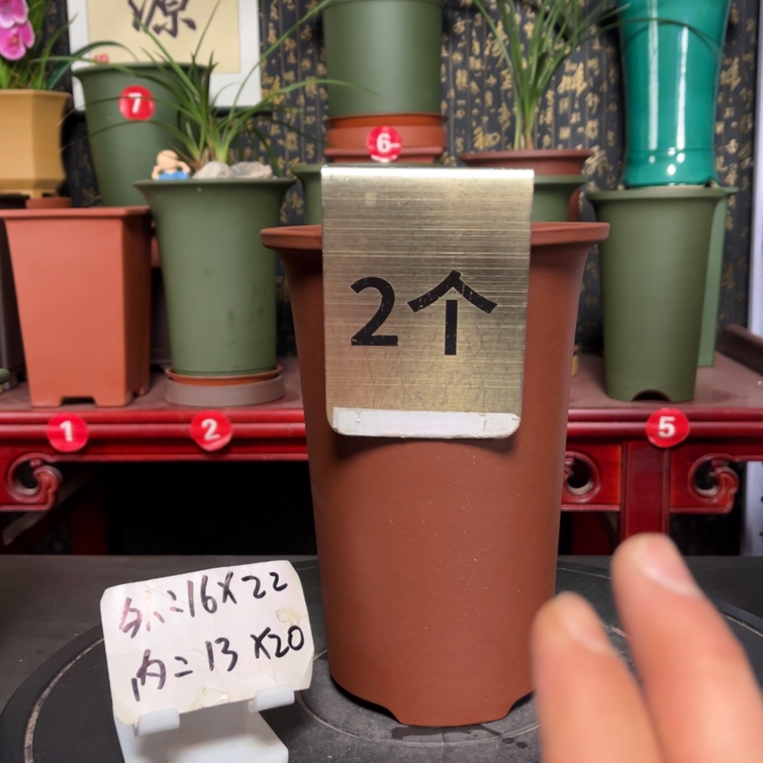 紫砂花盆紫砂花盆