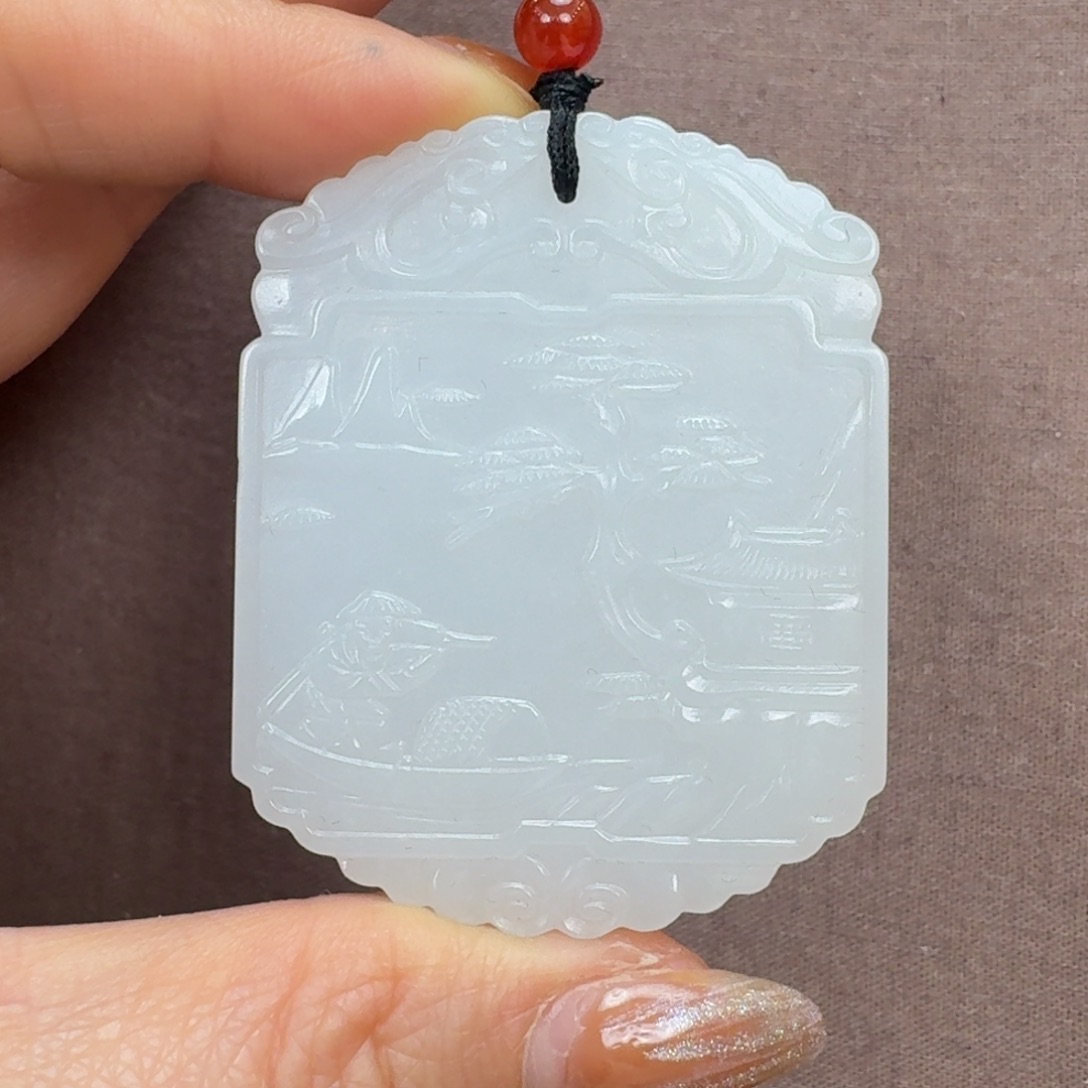 未镶嵌和田玉挂件