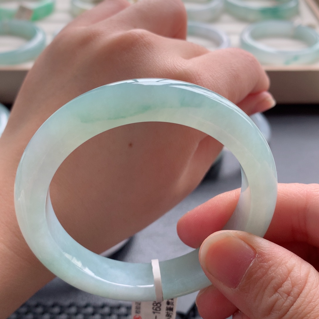 翡翠手镯未镶嵌11号-53.6