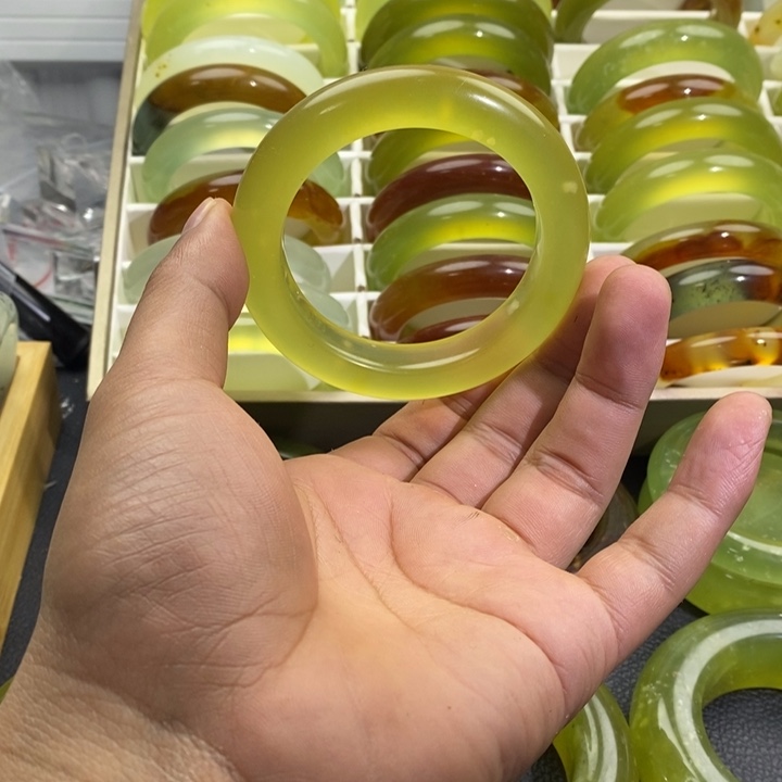 蛇纹石玉合金手镯57