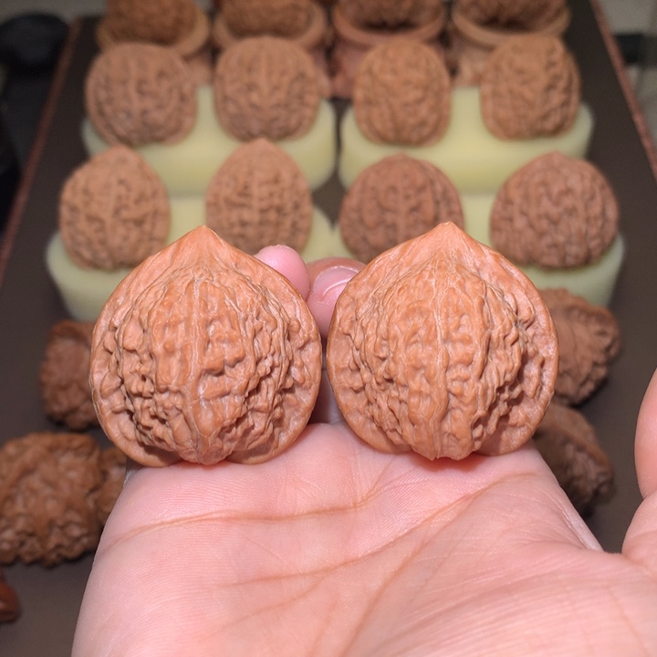 核桃文玩核桃把件七步沟公子帽