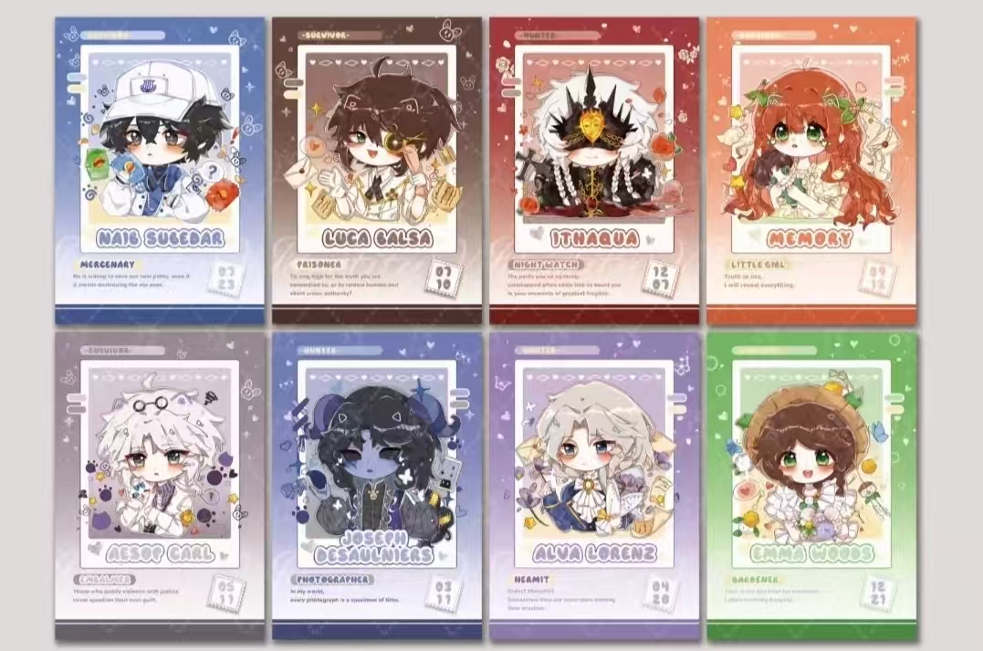 【拆盒】同人周边第五人格 萌萌萌系列拍立得盲盒代拆