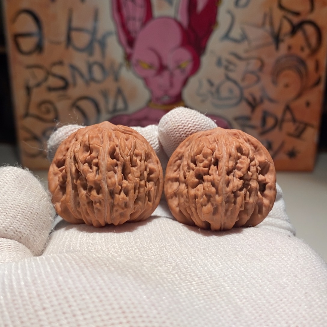 吊坠文玩核桃36四座楼