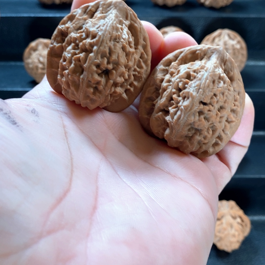 睡***饱把件桃核原生态山地望月43