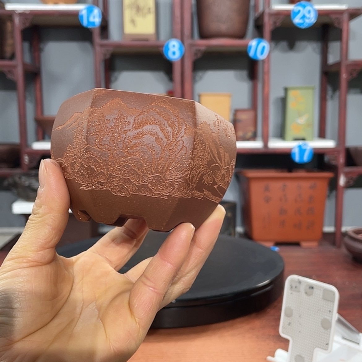 【闪购商品】紫砂花盆紫砂花盆