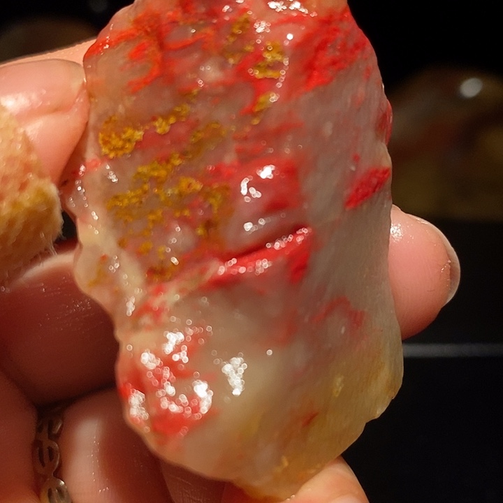 昌化精品鸡血冻石鸡血原石