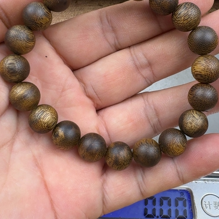 小***哥沉香手串张勺子手串8克加