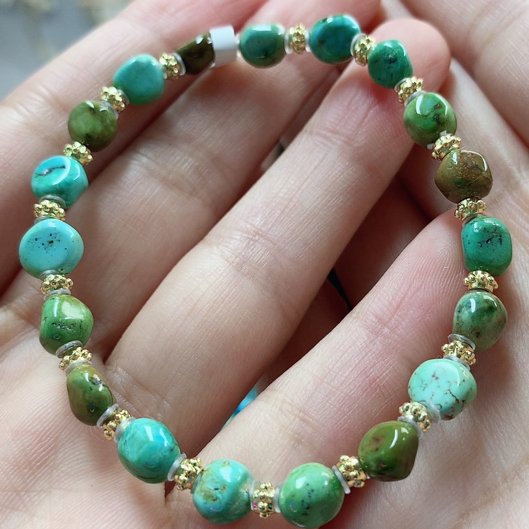 未镶嵌绿松石珠宝奇石