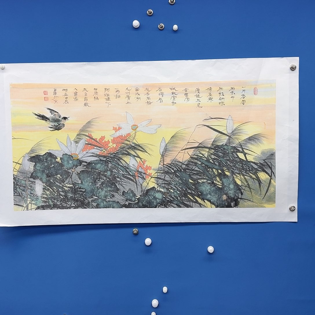 国画多次参加国内外大型