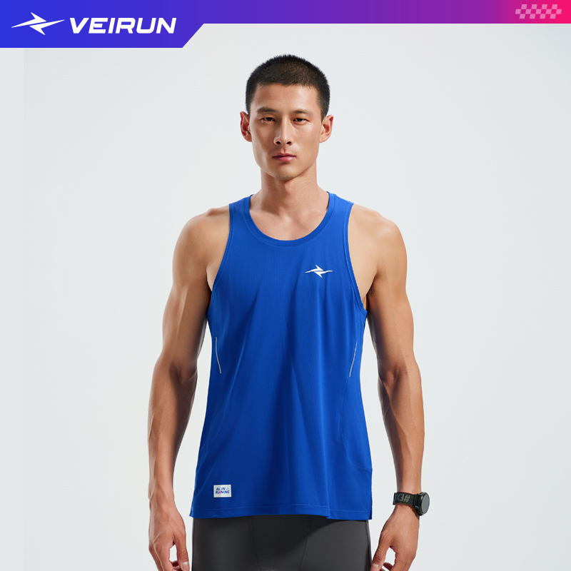 硬核轻量运动跑步背心速干吸湿排汗专业马拉松跑步训练运动服