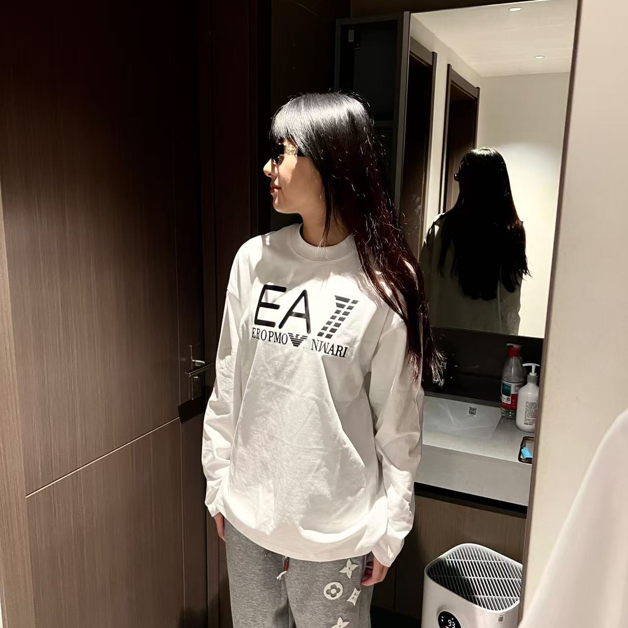 BANSUISDGA【李老板专属】时尚宽松【大标A7】男女同款长袖T恤