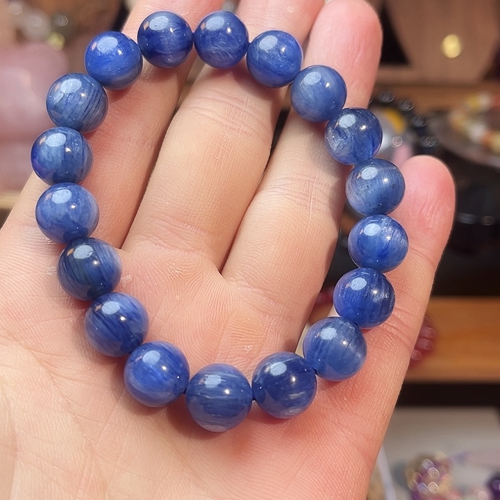 水晶手链未镶嵌蓝晶石手链