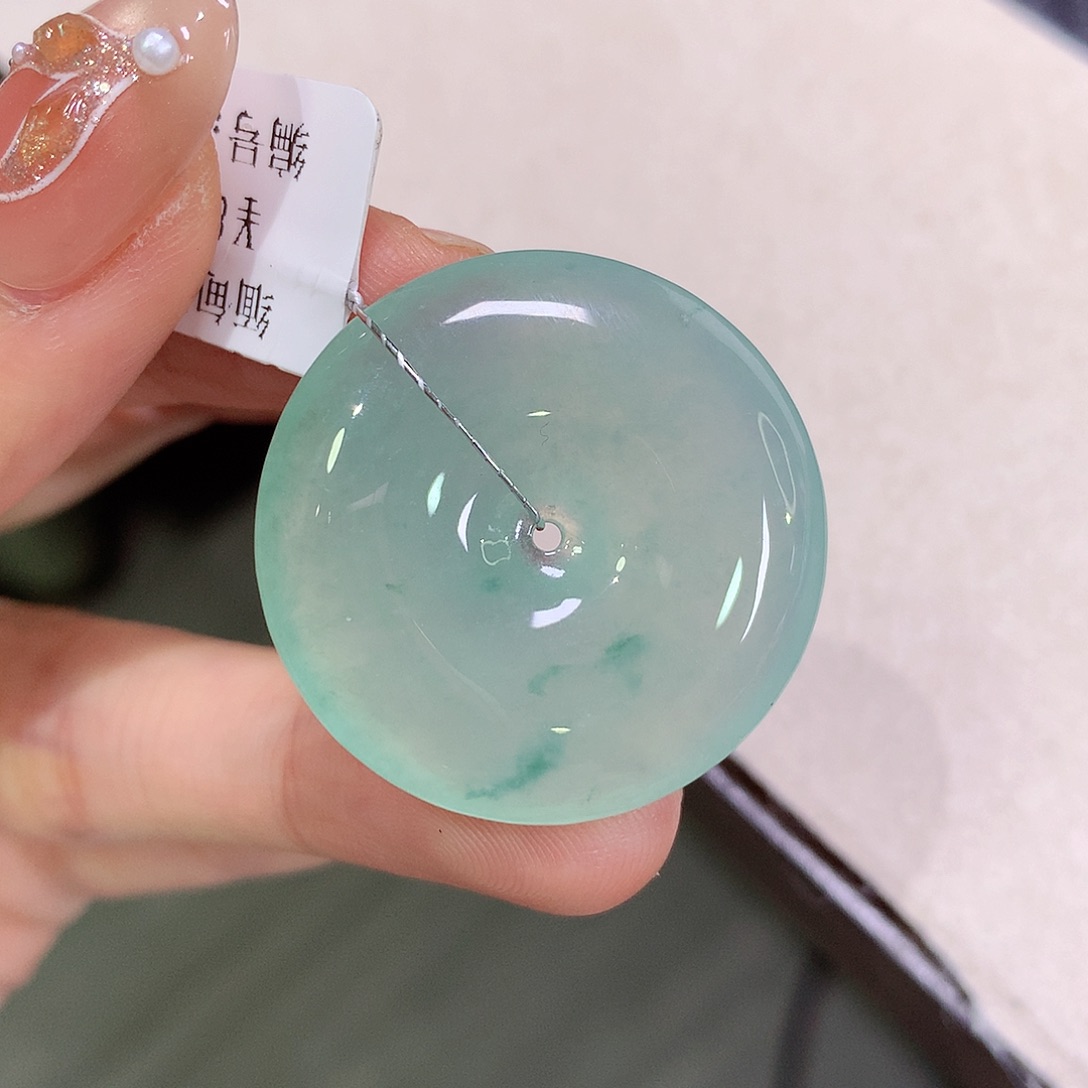 翡翠未镶嵌颈饰29.8-5.8