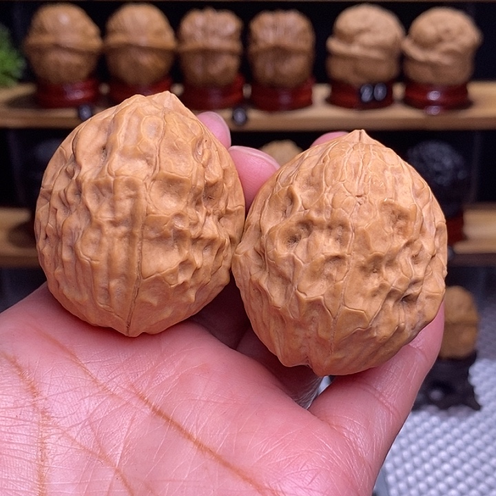 文玩核桃吊坠浮**生玄武金蝉60