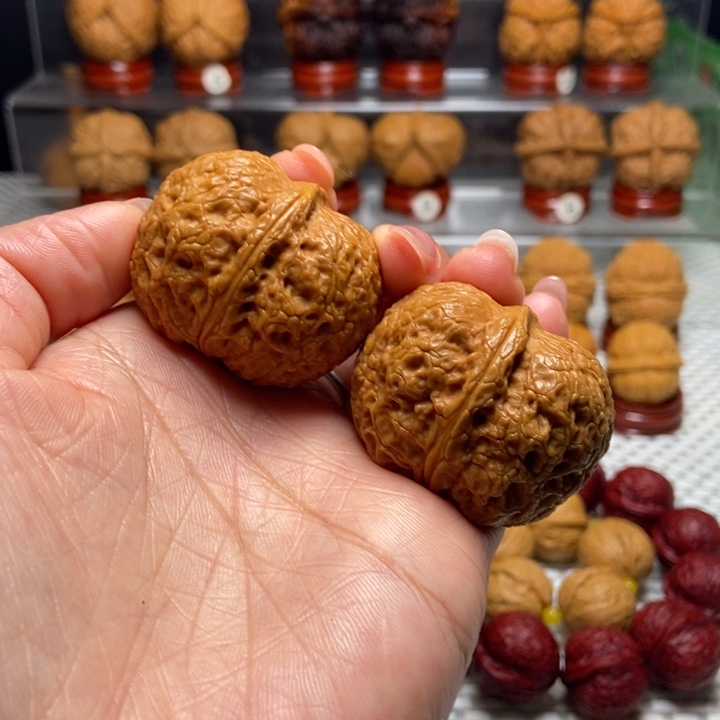 把件文玩核桃2黄金印元宝