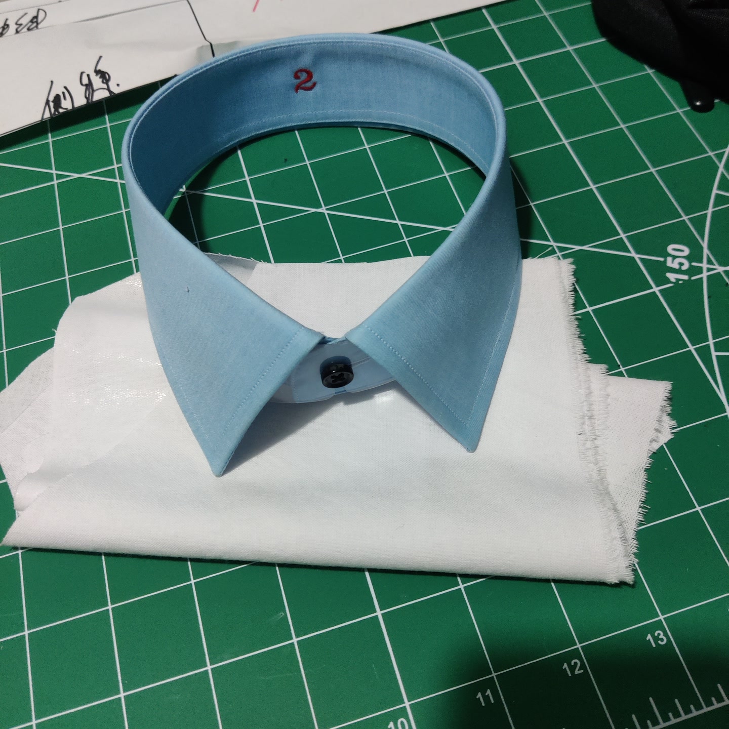 高级定制衬衫专用衬 领衬赠送领角插片