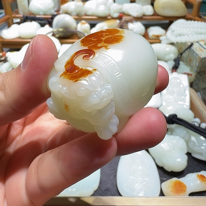 和田玉未镶嵌项链