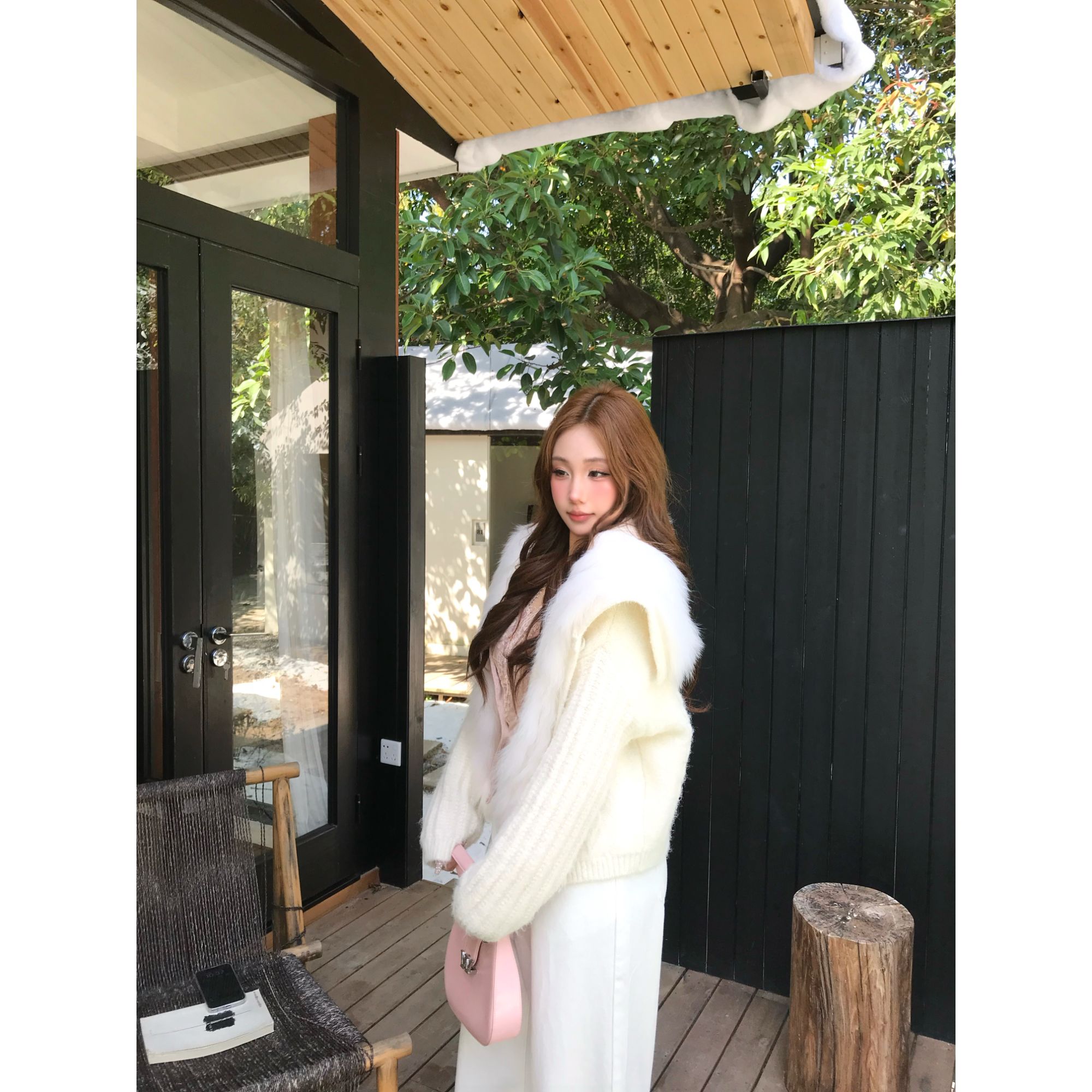 【软咩少女】丝丝定制海军领针织毛衣防风外套时尚针织上衣