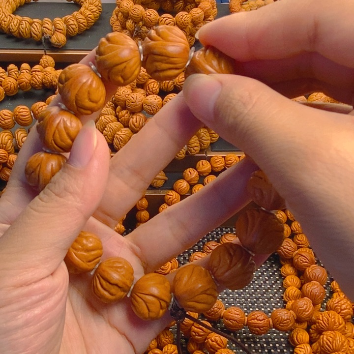 桃核吊坠秦岭森林