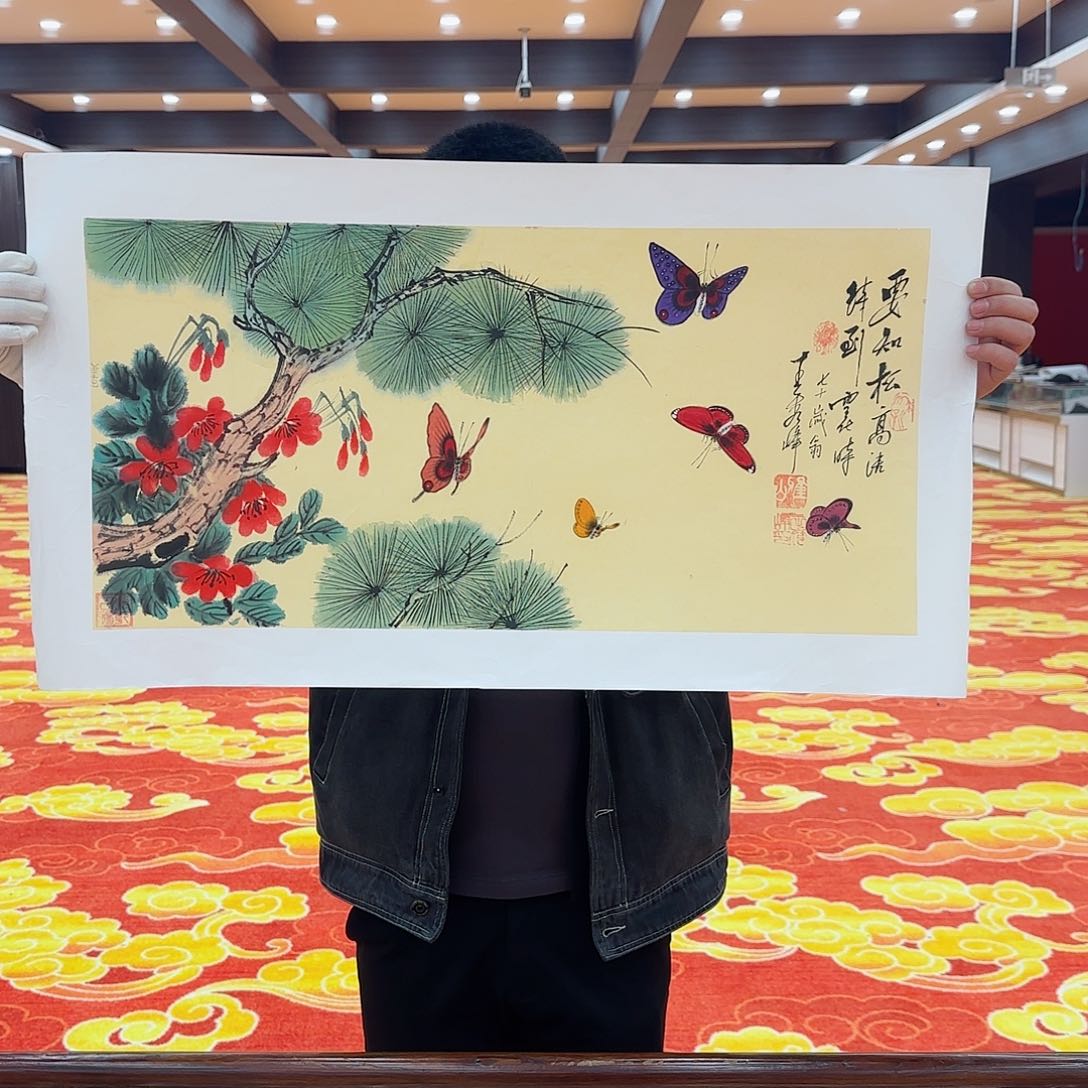 国画艺术家的作品