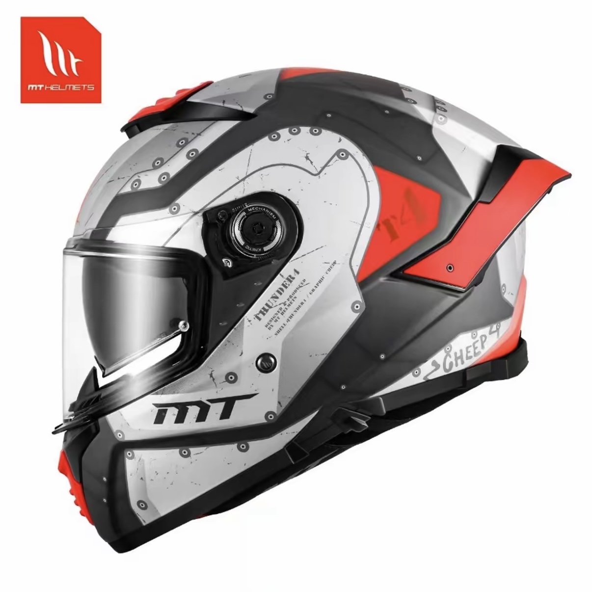 西班牙MT雷神4双镜片全盔