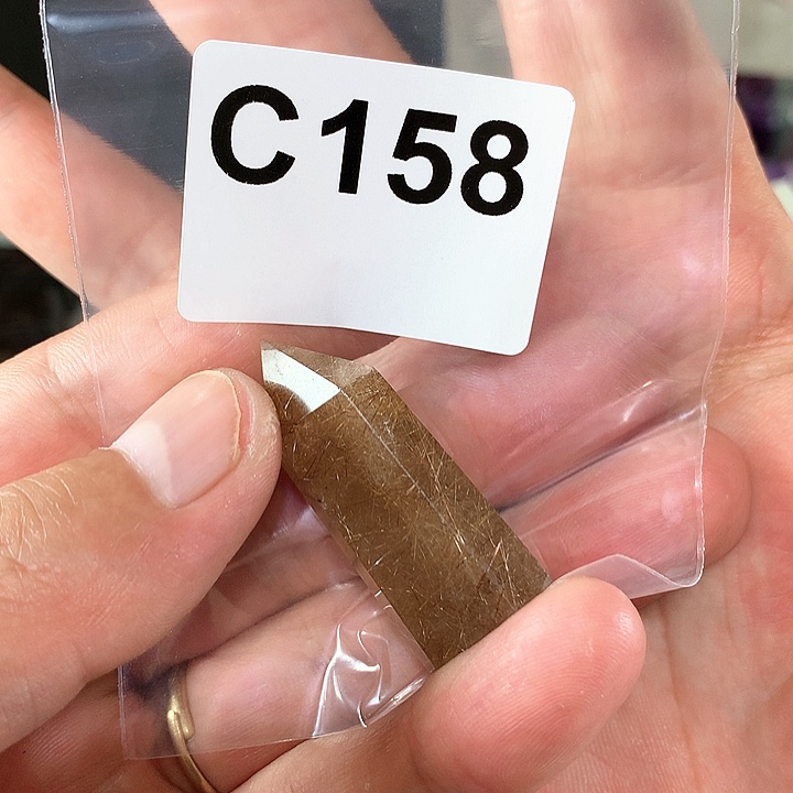 水晶天然水晶柱子C158未镶嵌酱****呦